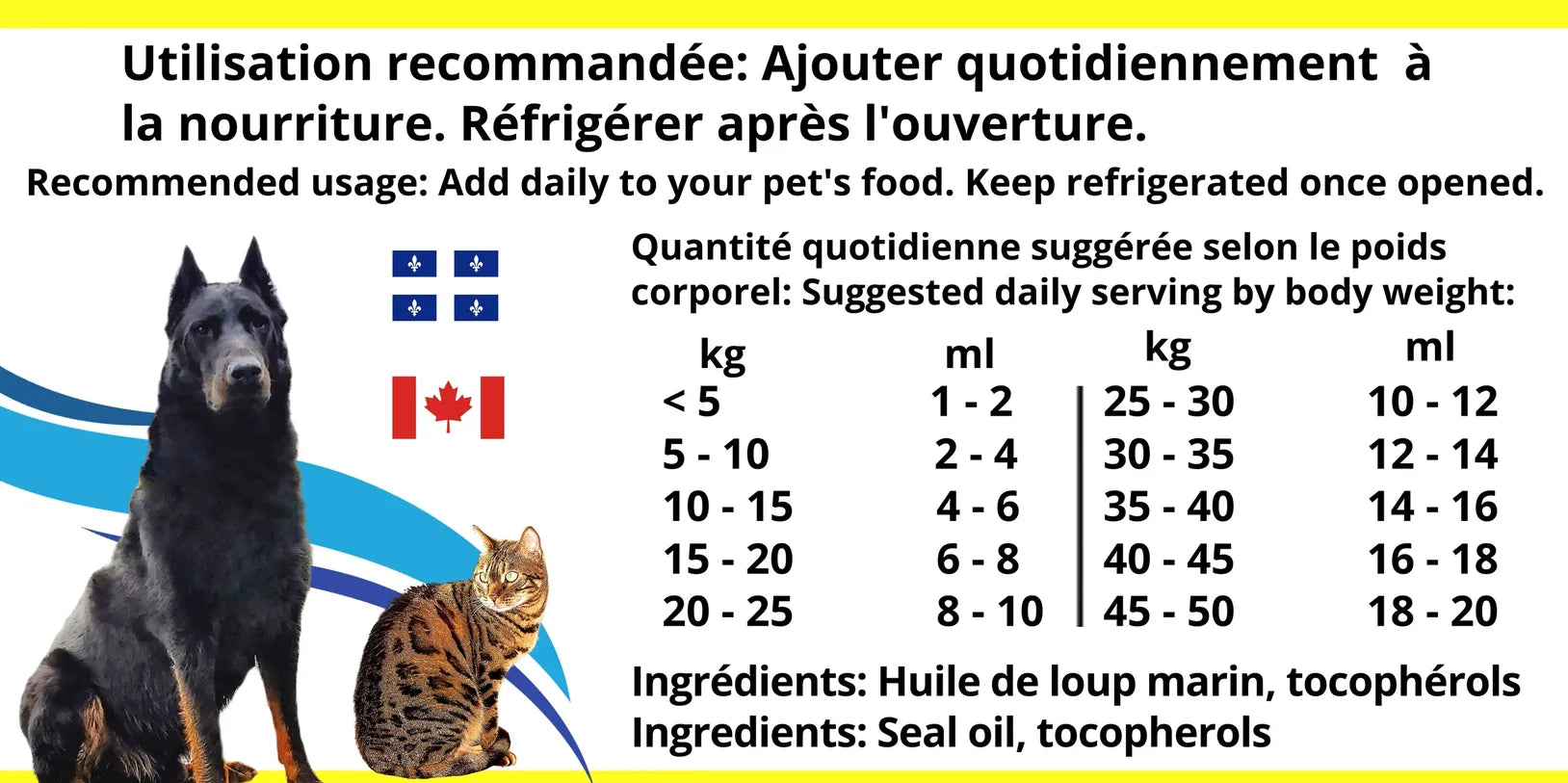 Pür Evolution - Huile de loup marin (HLM) 250ml