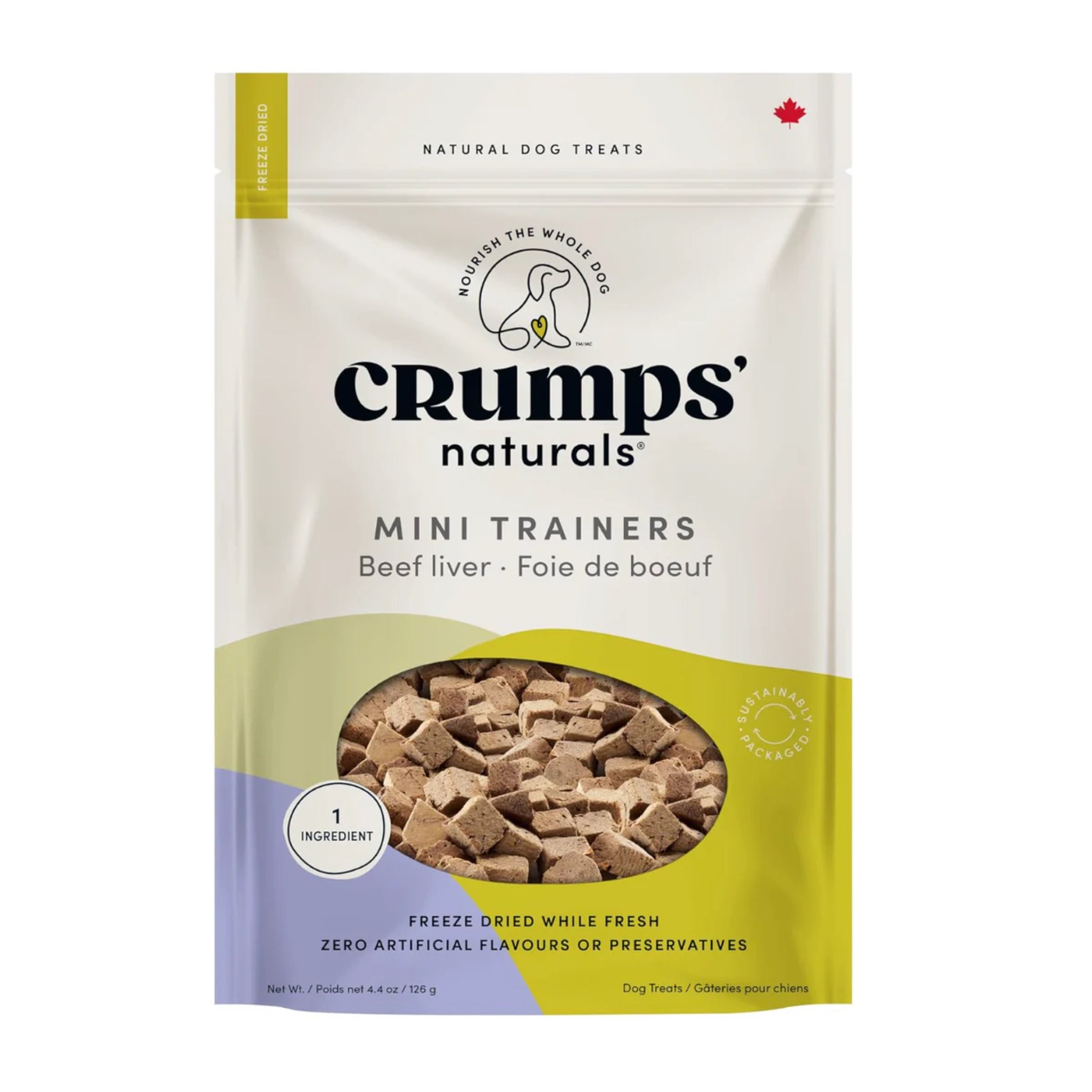 CRUMPS NATURALS - Bouchées de foie de boeuf