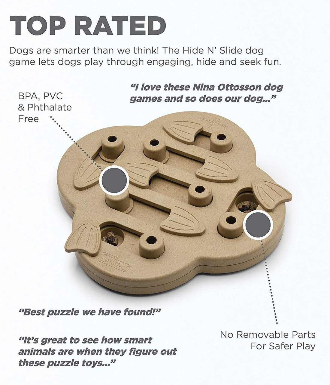 Outward Hound - Casse-tête à friandises (Dog Hide N' Slide - Niveau 2)