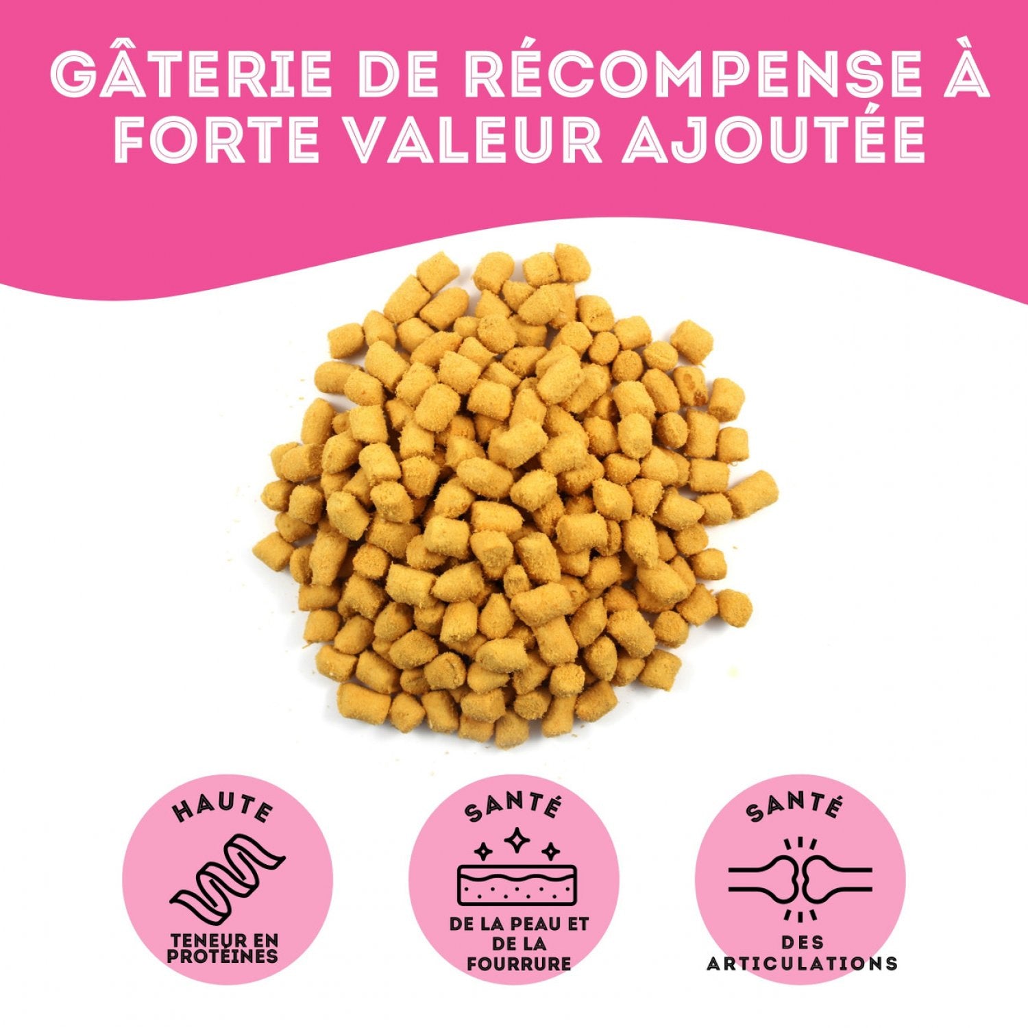 Granville Island - Gâteries de saumon lyophilisé pour chiens et chats