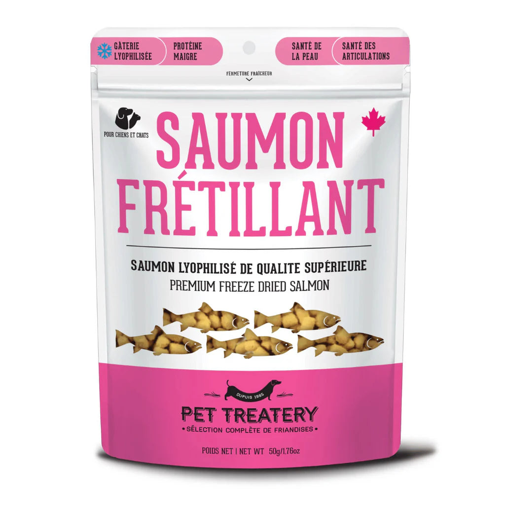 Granville Island - Gâteries de saumon lyophilisé pour chiens et chats