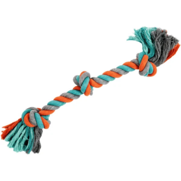 BüD'z - Jouet de corde pour chien, avec 3 nœuds