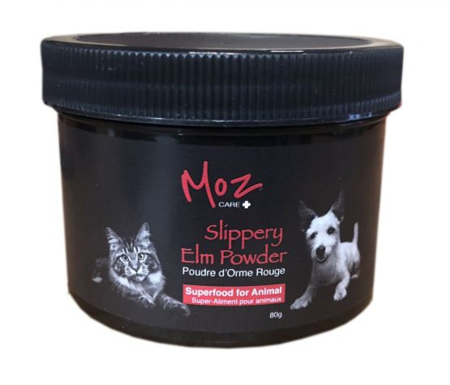 Moz Pet - Super-aliment pour animaux - Poudre d'orme rouge 80g