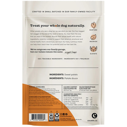 Crumps' Naturals - Croustilles de patates douces