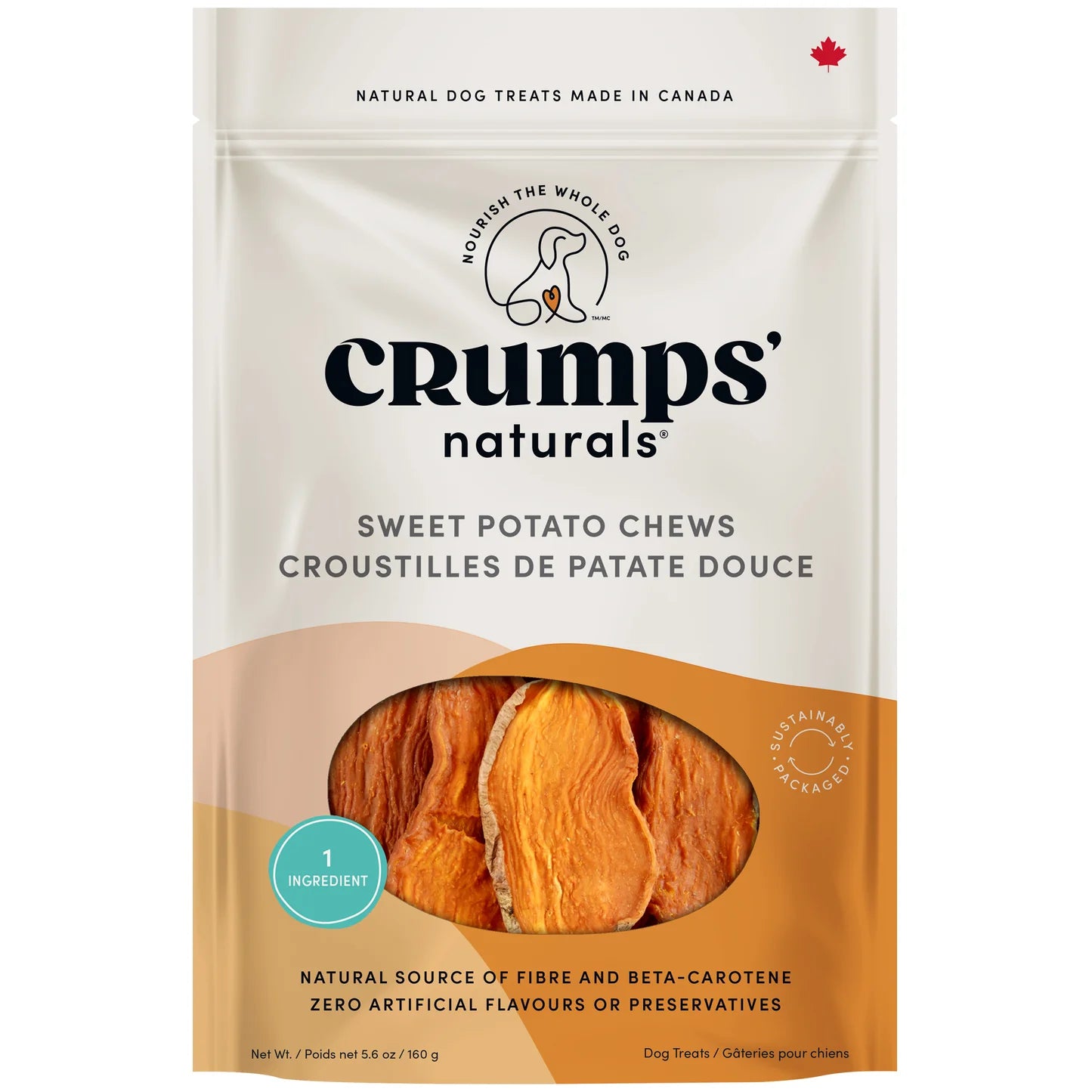 Crumps' Naturals - Croustilles de patates douces