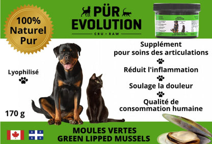 Pür Evolution - Moules vertes 170g