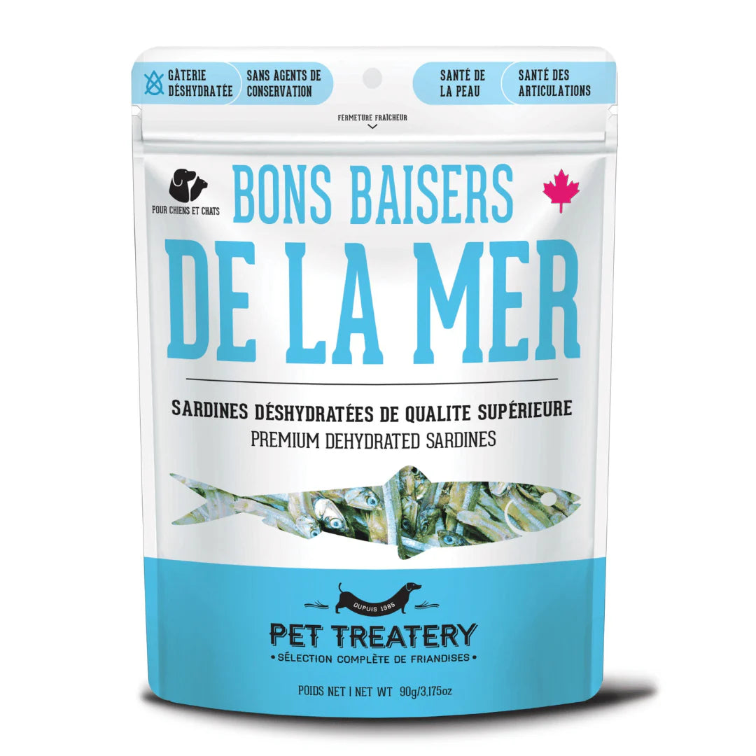 Granville Island - Gâteries de sardines déshydratées pour chiens et chats