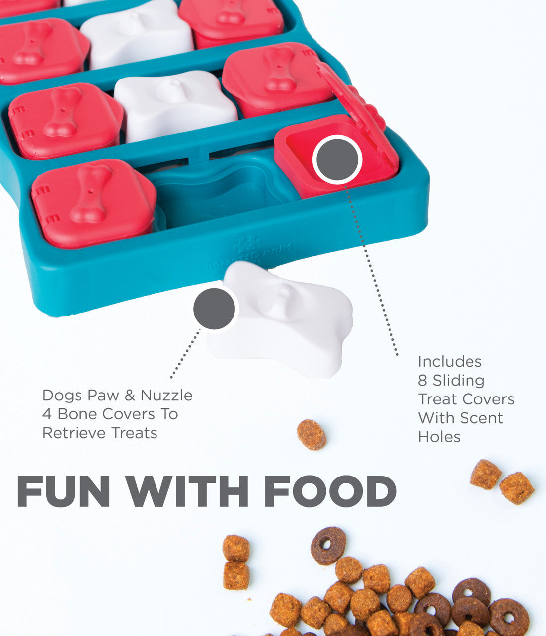 Outward Hound - Casse-tête à friandises (Dog Brick - Niveau 2)