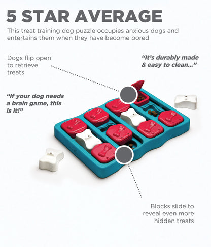 Outward Hound - Casse-tête à friandises (Dog Brick - Niveau 2)