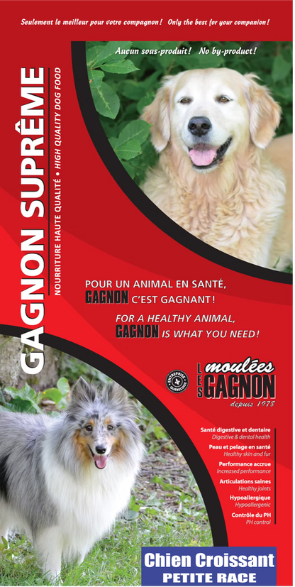 Les Moulées Gagnon - Nourriture sèche pour chiens
