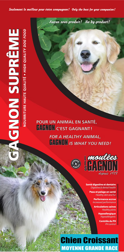 Les Moulées Gagnon - Nourriture sèche pour chiens